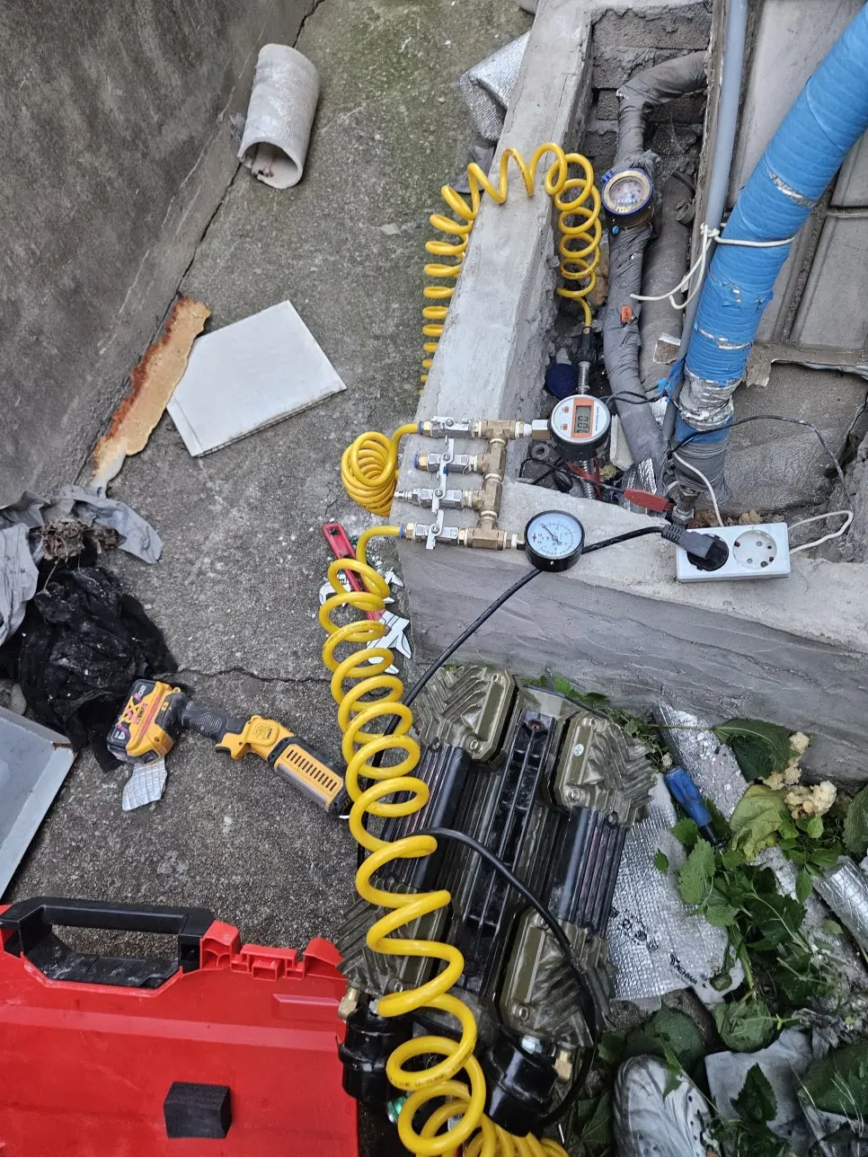 서울 영등포구 배관 누수탐지 및 압력 테스트 작업 사례