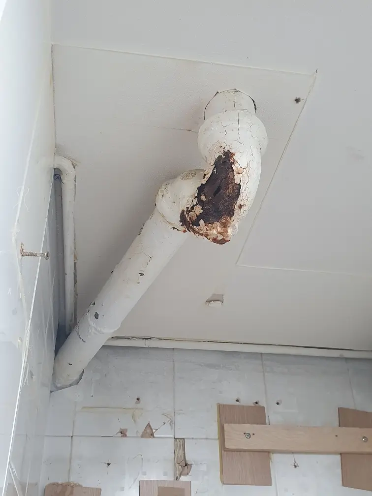 인천 연수구 녹슨 배관 누수 수리 사례