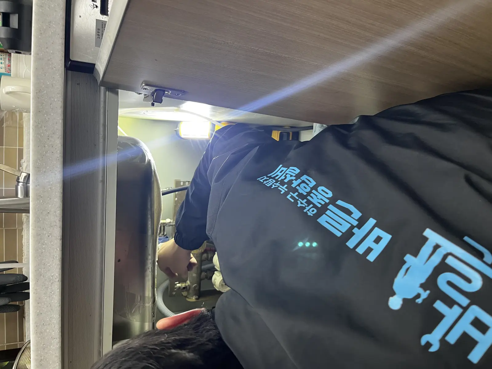 인천 부평구 주방 배관 누수 수리 및 점검 사례